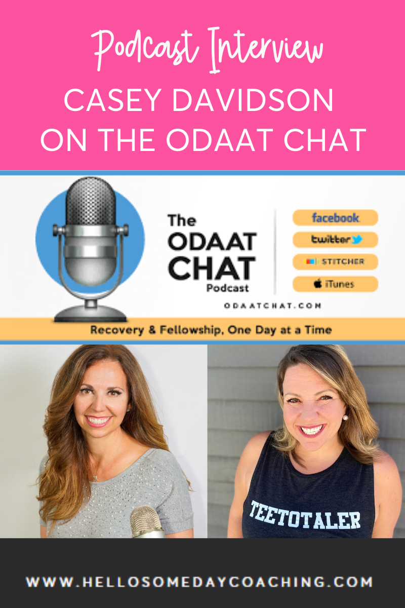 Casey McGuire Davidson Podcast Interview on The ODAAT Chat with Arlina Allen