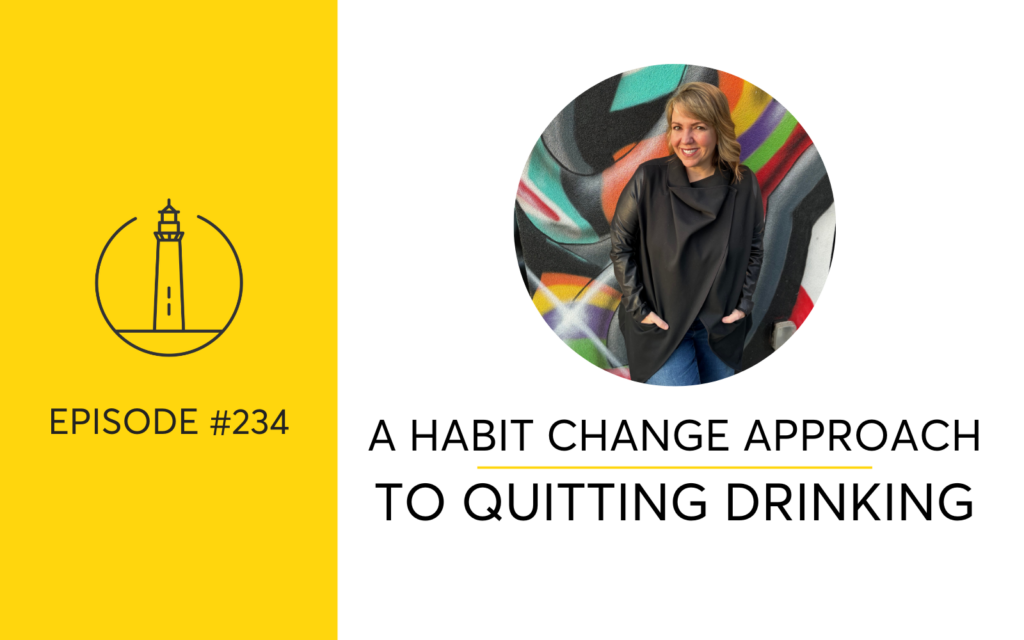 Did you know you can use a habit change approach to quitting drinking? Willpower and motivation will only take you so far.