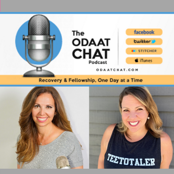 The ODAAT CHAT Podcast on women and drinking with Casey McGuire Davidson of The Hello Someday Podcast