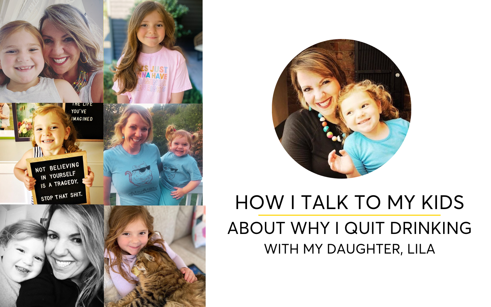 What My Kids Know About Why I Quit Drinking