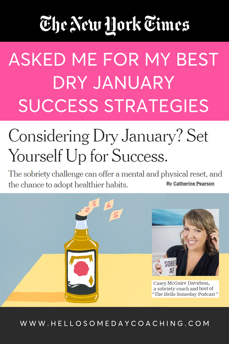 I’m A Sober Coach And Here Are The Dry January Tips I Gave The New York Times